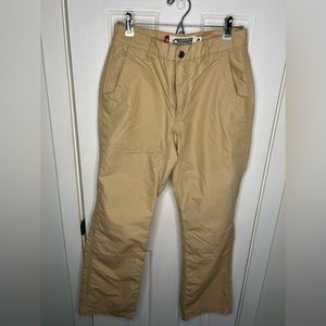 Mountain Khakis poplin pants 30x30 slim fit